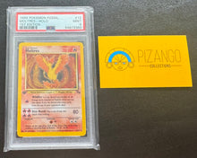 Load image into Gallery viewer, Moltres 12/62 Fossil Holo 1st Edition PSA 9
