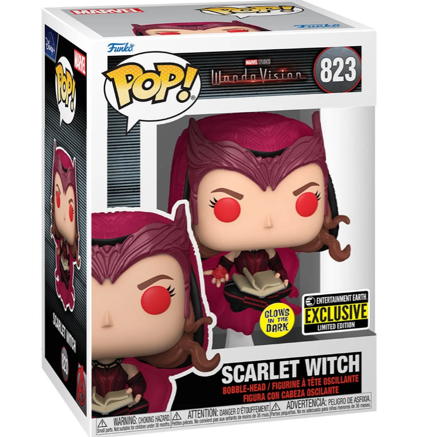 Scarlet Witch with Darkhold (Glow in the Dark)