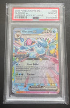 Load image into Gallery viewer, Glaceon EX 026/131 Surprise Box Promo PSA 10
