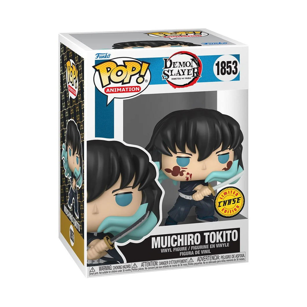 Demon Slayer Muichiro Tokito (Attack) Funko Pop Vinyl Figure #1853 CHASE