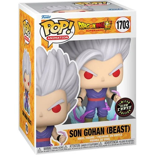 Dragon Ball Super: Super Hero Son Gohan (Beast) Funko Pop! Vinyl Figure #1703 ( CHASE )