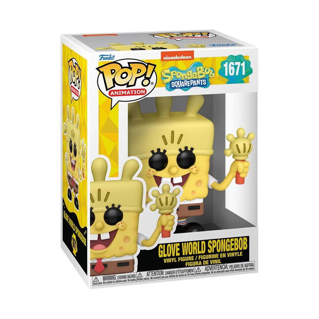 SquarePants 25th Anniversary Glove World SpongeBob Funko Pop! Vinyl Figure #1671