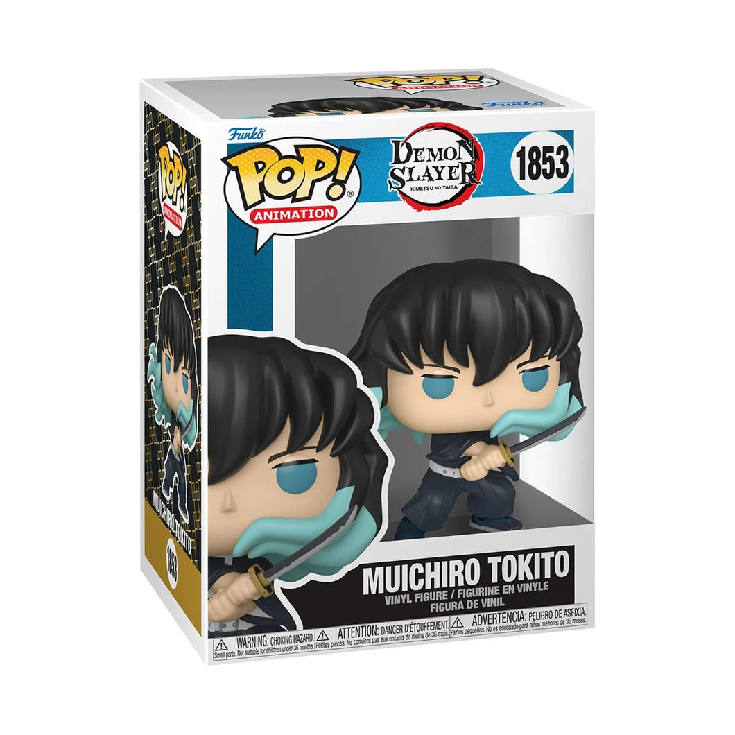 Demon Slayer Muichiro Tokito (Attack) Funko Pop Vinyl Figure #1853 COMMON