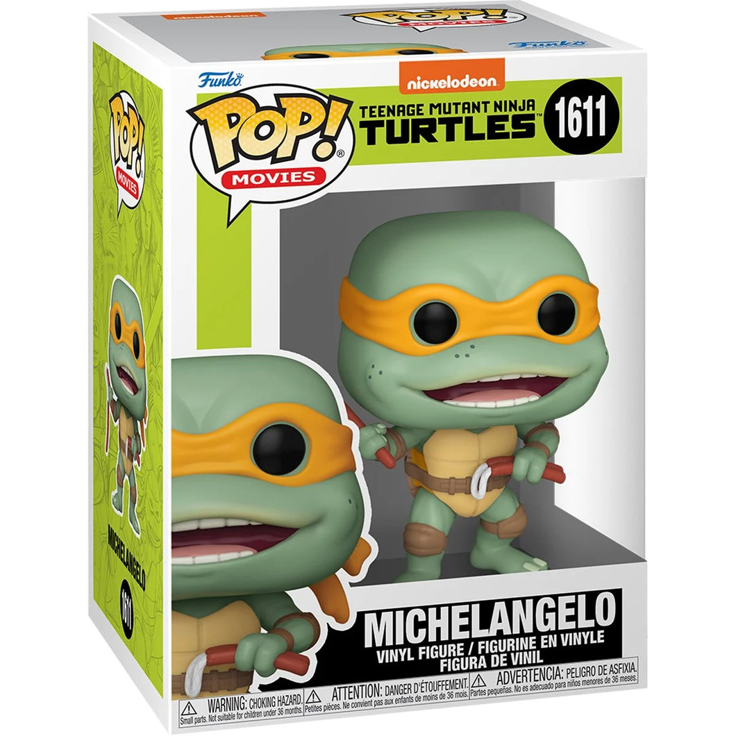 Teenage Mutant Ninja Turtles 1990 Michelangelo Sausage Link Nunchucks Funko Pop! Vinyl Figure #1611